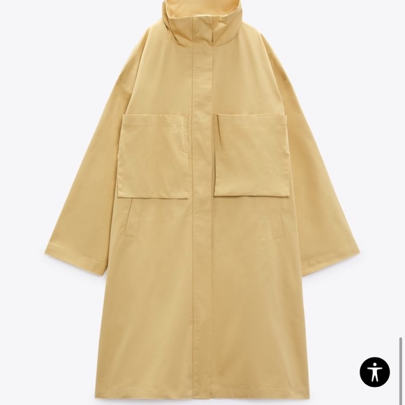 Zara Pocket Parka and Gabardine Pants Set Sz. S $178 retail - Picture 4 of 17